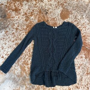 Moth Midnight Blue Knit Sweater size small